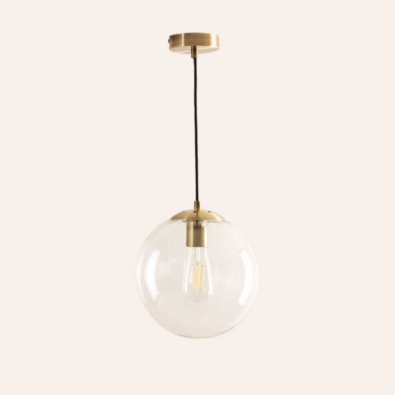 

Lámpara de Techo en Metal Boyi Dorado - Sklum