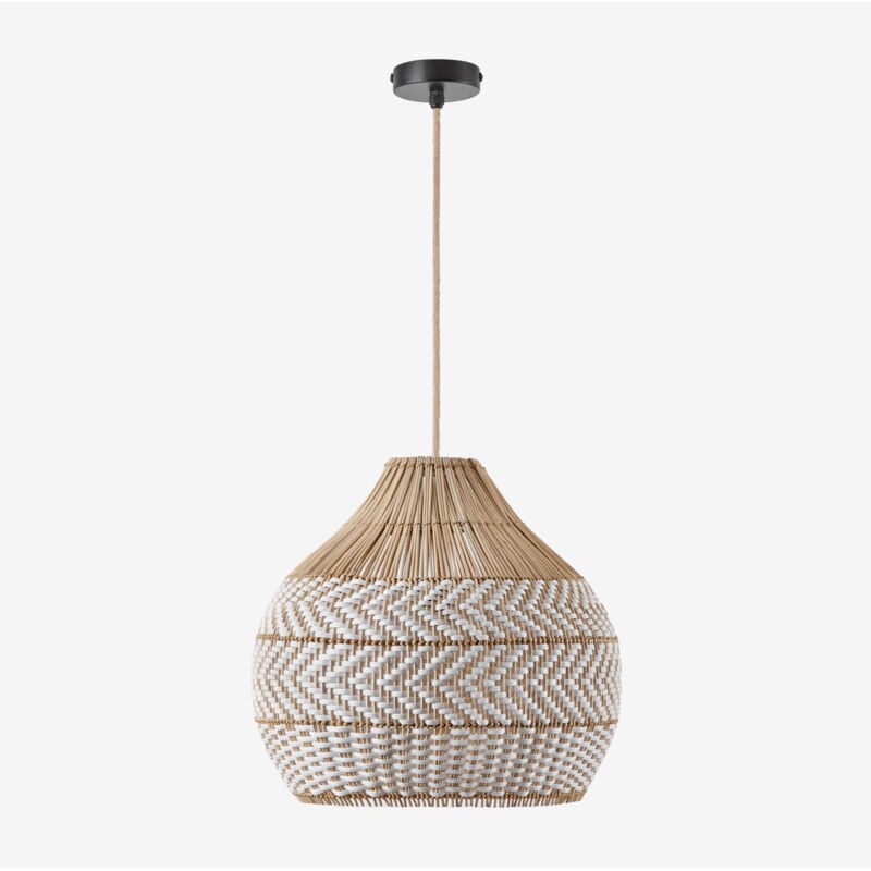 Lámpara de techo en ratán trenzado Llaury SKLUM