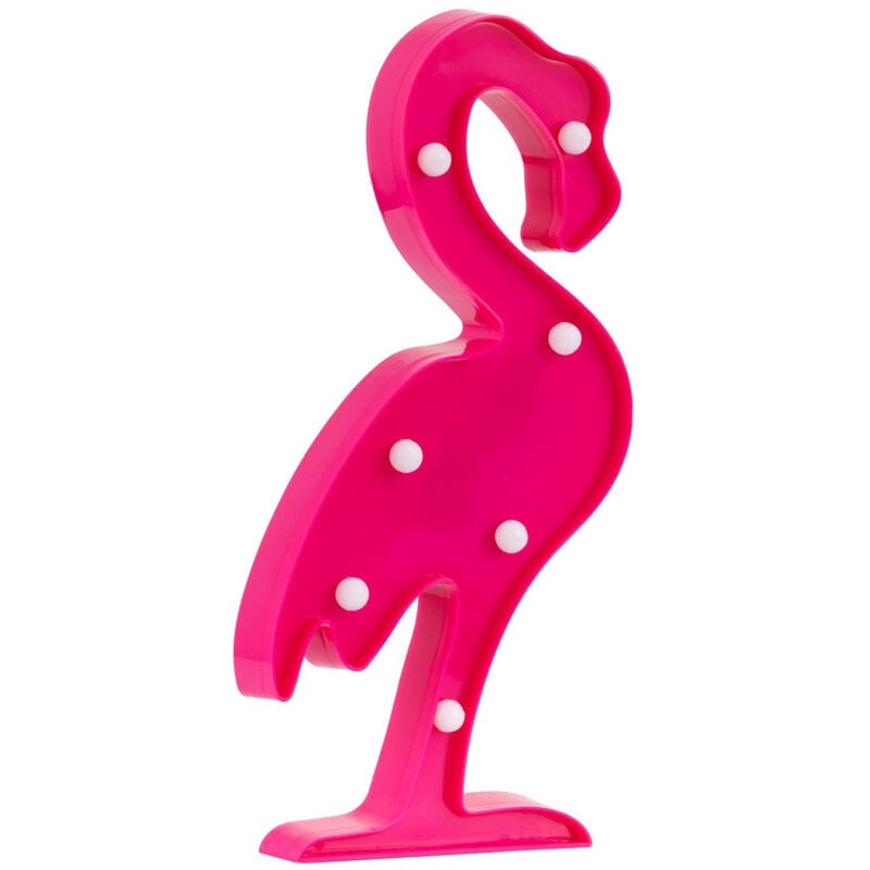 

Lámpara LED de Mesa Flamenco Rosa Fucsia - Sklum