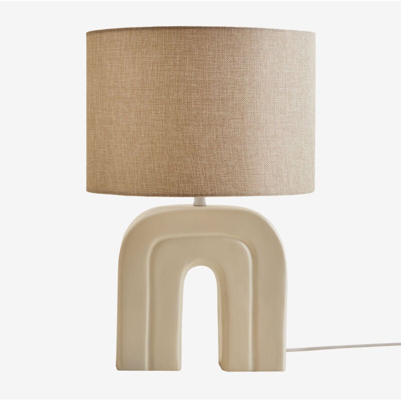 Sklum - Lampe de table Alamani Blanc Gardenia