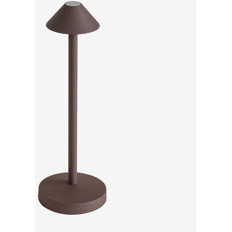 Sklum - Lampe de table led sans fil pour extérieur Emilija Brun Café Sklum - Lampe de table led sans fil pour extérieur Emilija Brun Café