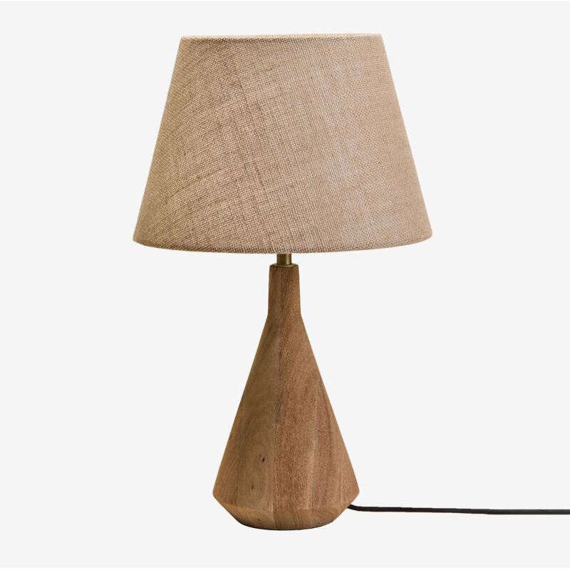 Sklum - Lampe de table en bois de manguier Alabama Sklum - Lampe de table en bois de manguier Alabama