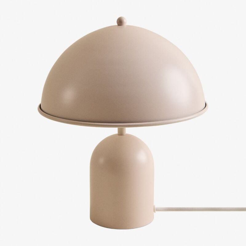 Sklum - Lampe de table en métal Haile Rosa Pâle Make Up