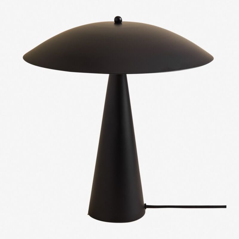 Lampe de table en métal Irune Sklum Noir