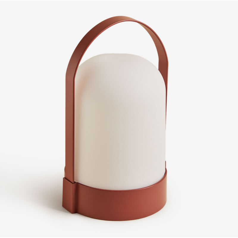 Sklum - Lampe de table extérieure à led sans fil Agnese Rouge Grenat Sklum - Lampe de table extérieure à led sans fil Agnese Rouge Grenat