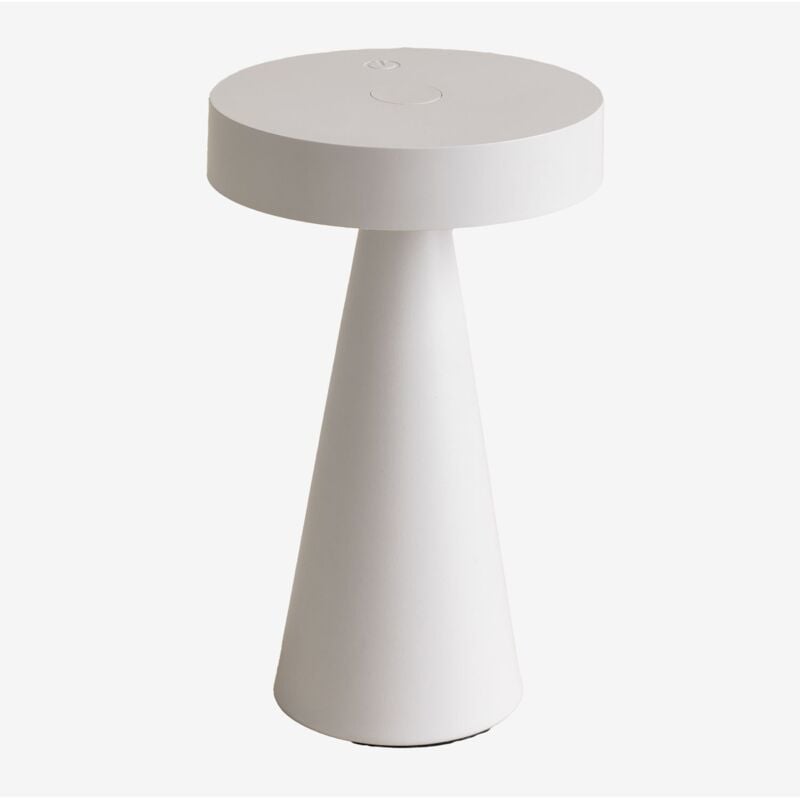 Lampe de Table led Sans Fil pour Extérieur Catinca Sklum Blanc