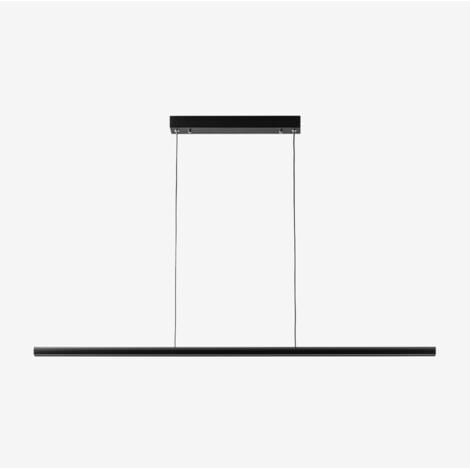 SKLUM Lineare LED-Deckenleuchte aus Aluminium (120 cm) Wilen Schwarz