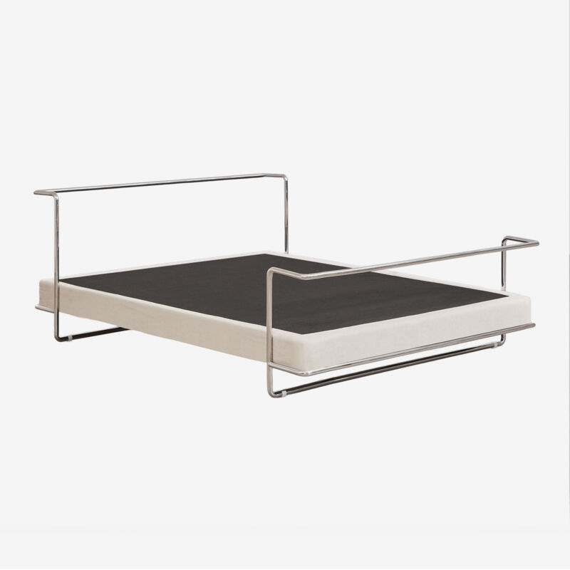 Lit en acier inoxydable Igone SKLUM 160 x 200 cm Lit en acier inoxydable Igone SKLUM 160 x 200 cm