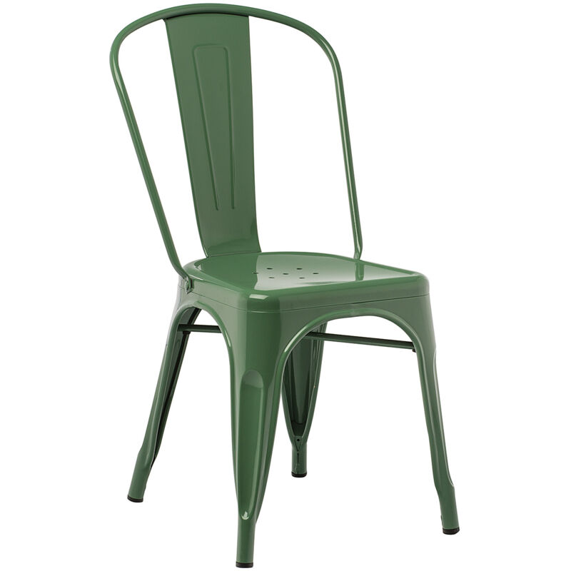 Lot de 2 chaises de salle à manger empilables Lix SKLUM Vert Choux