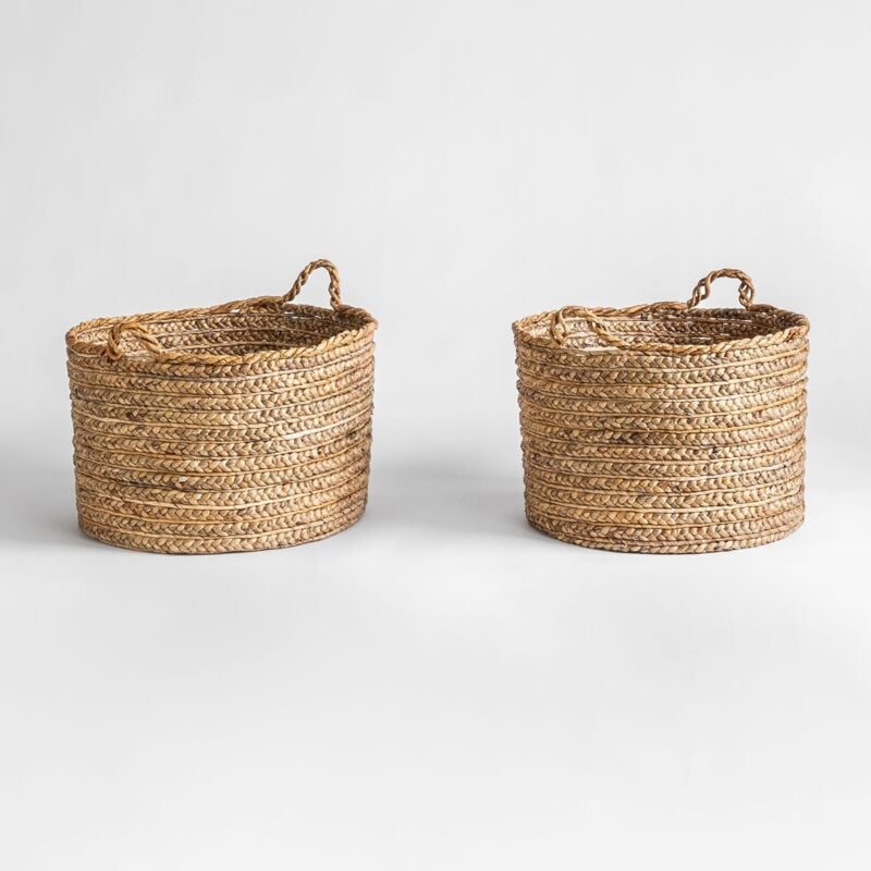 Lot de 2 Paniers Elady Sklum naturel