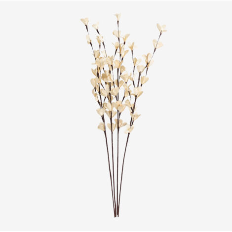 Sklum – Lot de 4 branches décoratives en fibres végétales – Style cerisier – Longueur 82 cm – Élégance pour intérieur moderne
