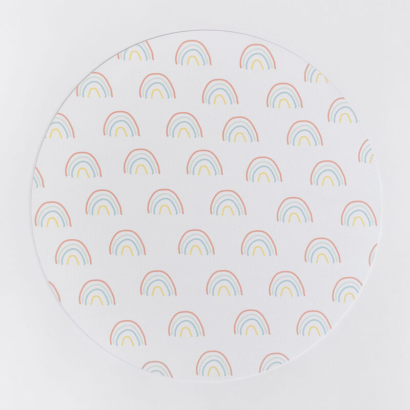 

Mantel Individual Redondo en Vinilo Bage Kids Multicolor Fresh - Sklum