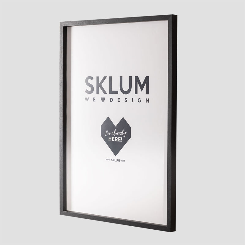 

Marco de Fotos en Madera Nupur SKLUM - 50 x 70 cm Negro