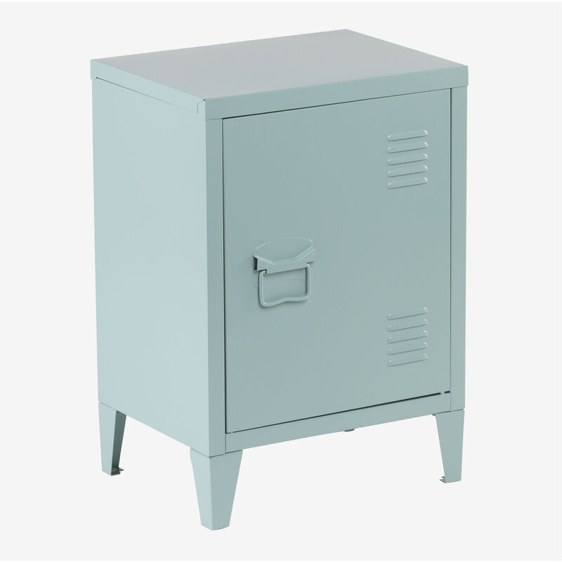 

Mesa Auxiliar Taquilla en Metal Pohpli Verde Abeto - Sklum