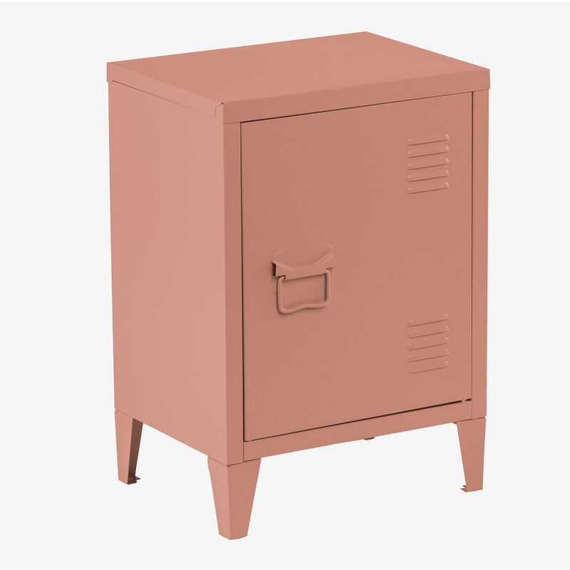 

Mesa Auxiliar Taquilla en Metal Pohpli SKLUM - Rosa Maquillaje