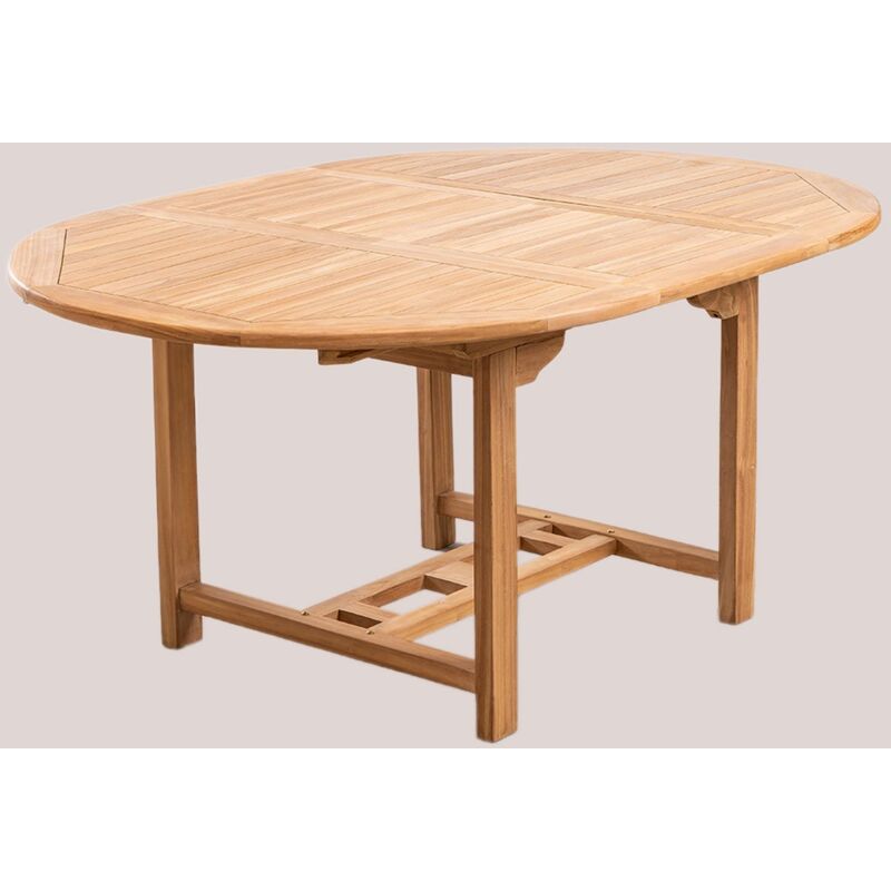 

Mesa de Jardín Extensible en Madera de Teca (120-170x120 cm) Pira SKLUM - Madera de Teca
