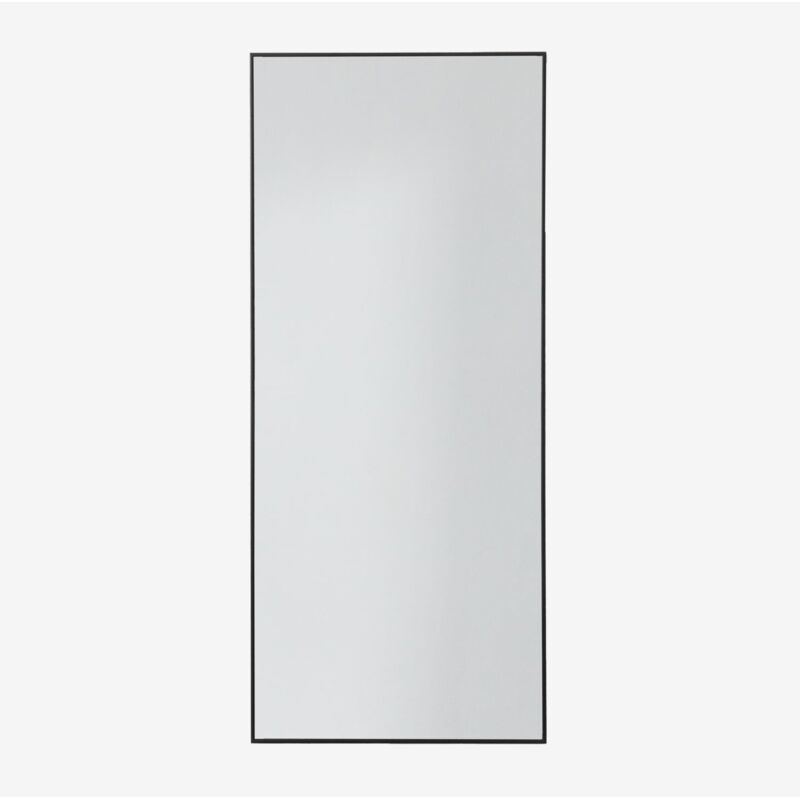 Sklum - Miroir mural en aluminium (60x140 cm) Kaoze Noir