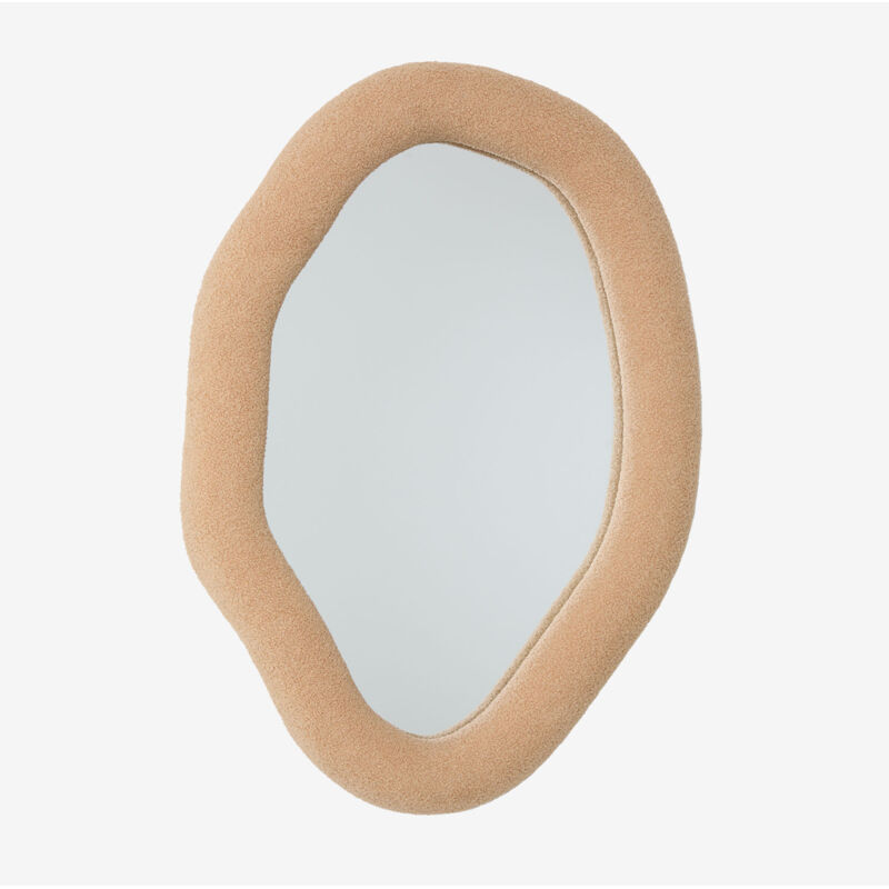 Sklum - Miroir mural en peau de mouton Ceniro 70x100 cm Sklum - Miroir mural en peau de mouton Ceniro 70x100 cm