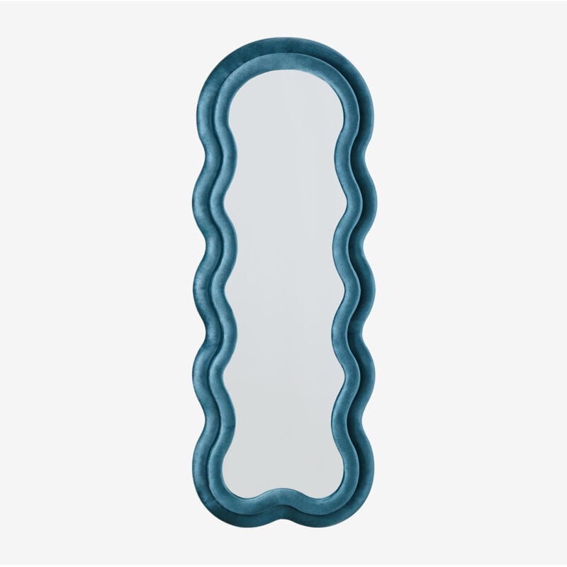 Miroir mural 60x160 cm tapissé Evelyn Sklum