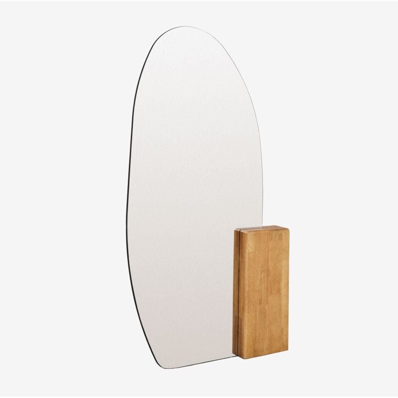 Sklum - Miroir sur pied en bois de chêne (80x160 cm) Eriste