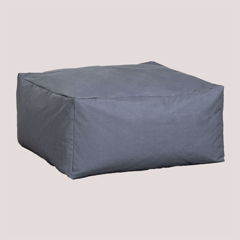 Pouf 90x90 cm en tissu Attus SKLUM