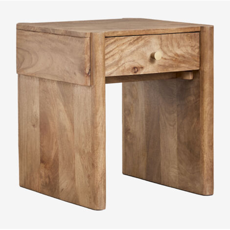 SKLUM Nachttisch 45x45 cm aus Mangoholz Antonela              Mango-Holz                     