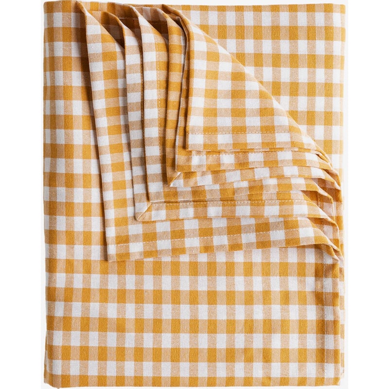 Sklum - Nappe en Coton (140x240 cm) Elixe Moutarde