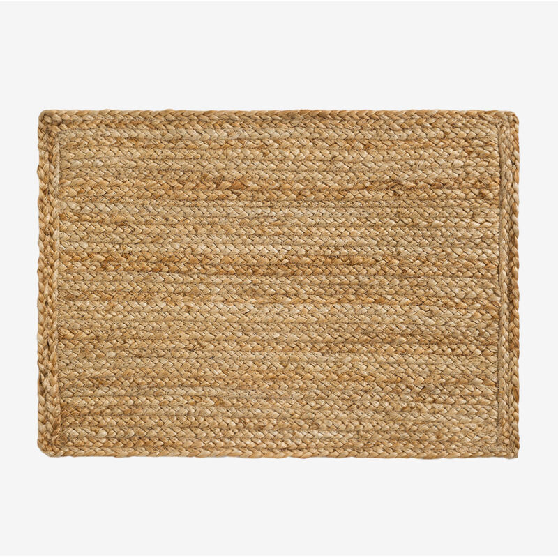 Sklum – Set de table en jute naturel 35cm x 50cm – Tissé artisanal – Protection surface meuble – Pour cuisine et salle à manger