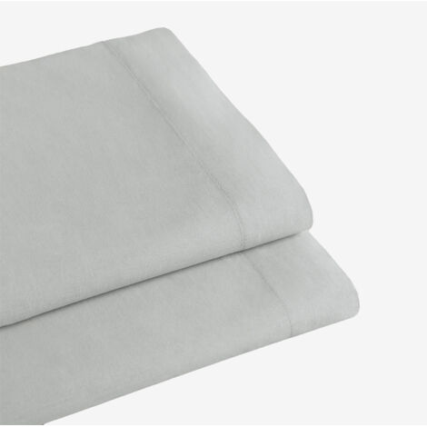 SKLUM Oberlaken aus 180-Fäden-Perkal-Baumwolle für 90 cm Bett Agassi Himmelblau                             Bett 90cm (160 x 280 cm)     