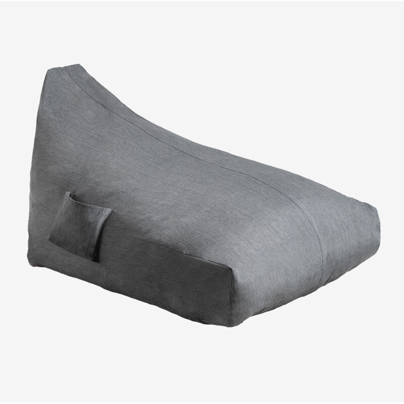 Sklum - Pouf de jardin Alexandre Gris Granit 150 x 110 cm