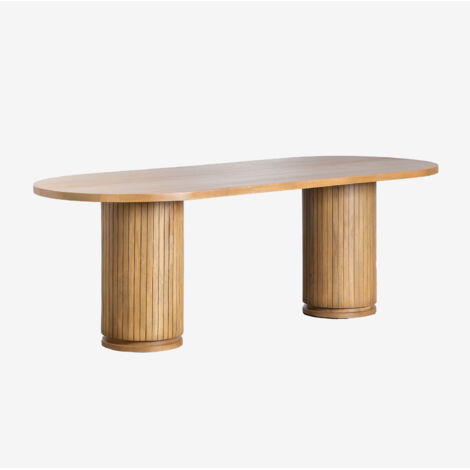 SKLUM Ovaler Esstisch aus Analis-Mangoholz  240 x 110 cm                                 