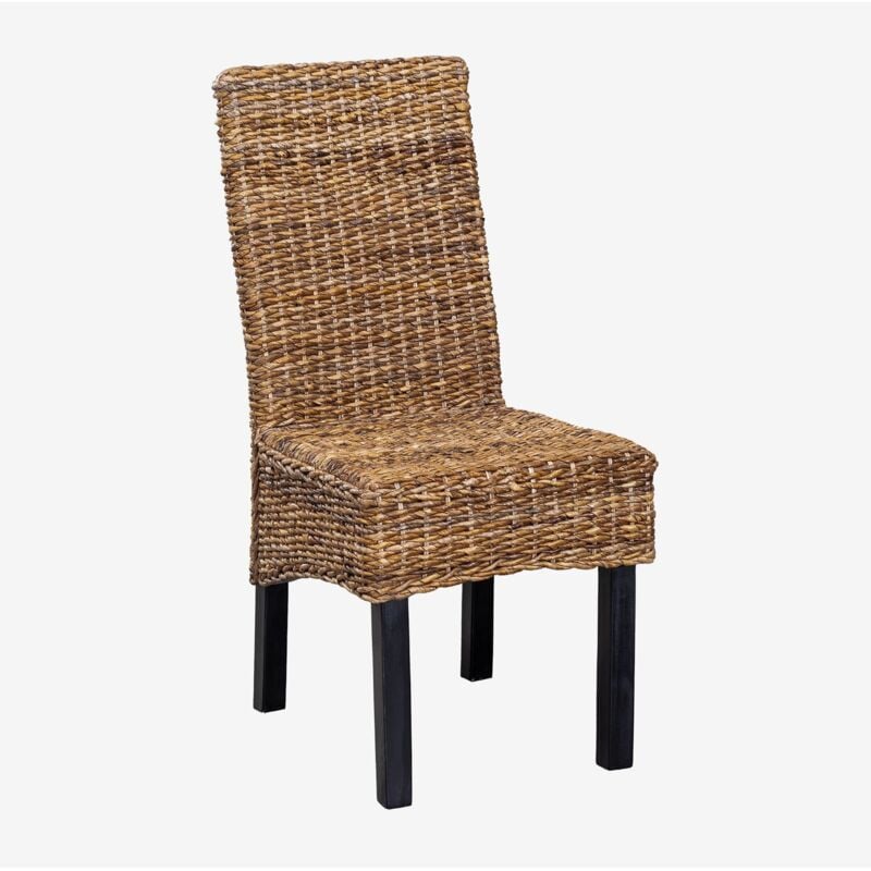 Sklum - Pack de 2 chaises de salle à manger Ataria naturel