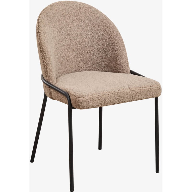 Sklum - Pack de 2 chaises de salle à manger rembourrées Grolet