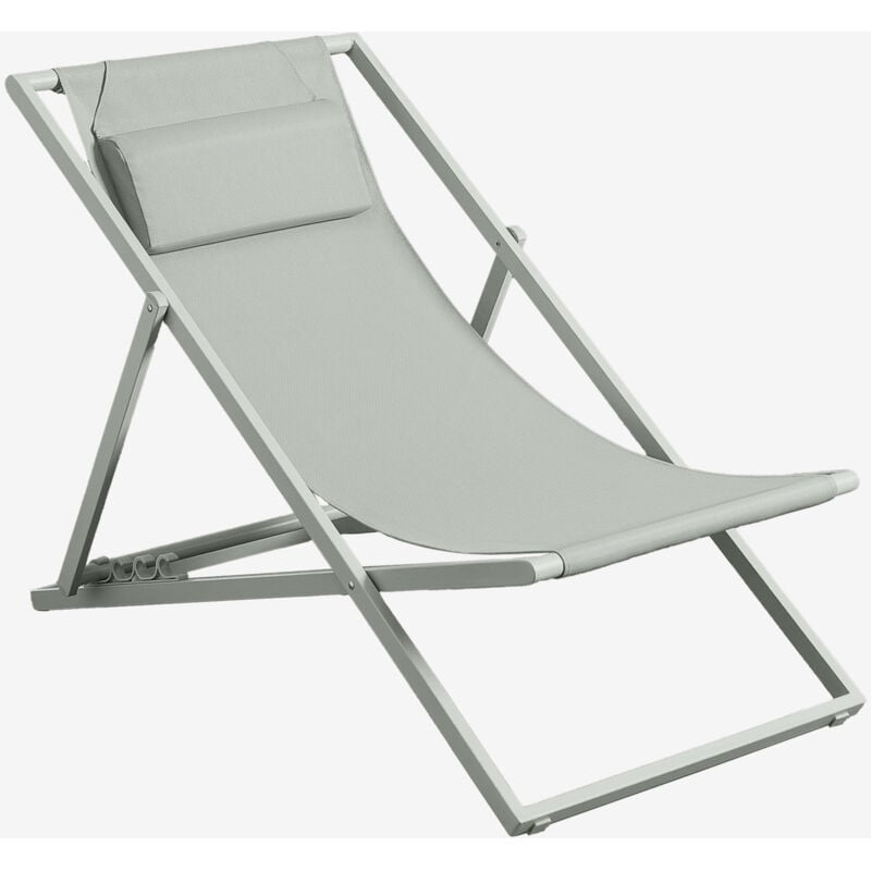 Pack de 2 hamacs pliants avec coussin en acier Jensy Sklum Vert Kaki