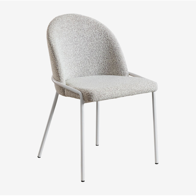 Pack de 4 chaises de salle à manger rembourrées Grolet SKLUM