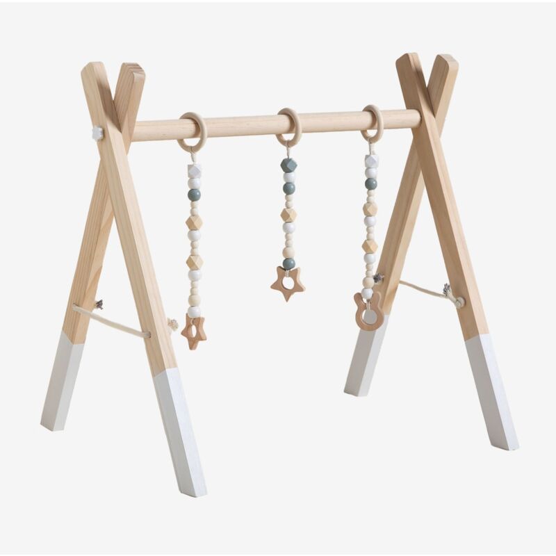 Palestrina in legno Ziggim Kids Bianco Legno di