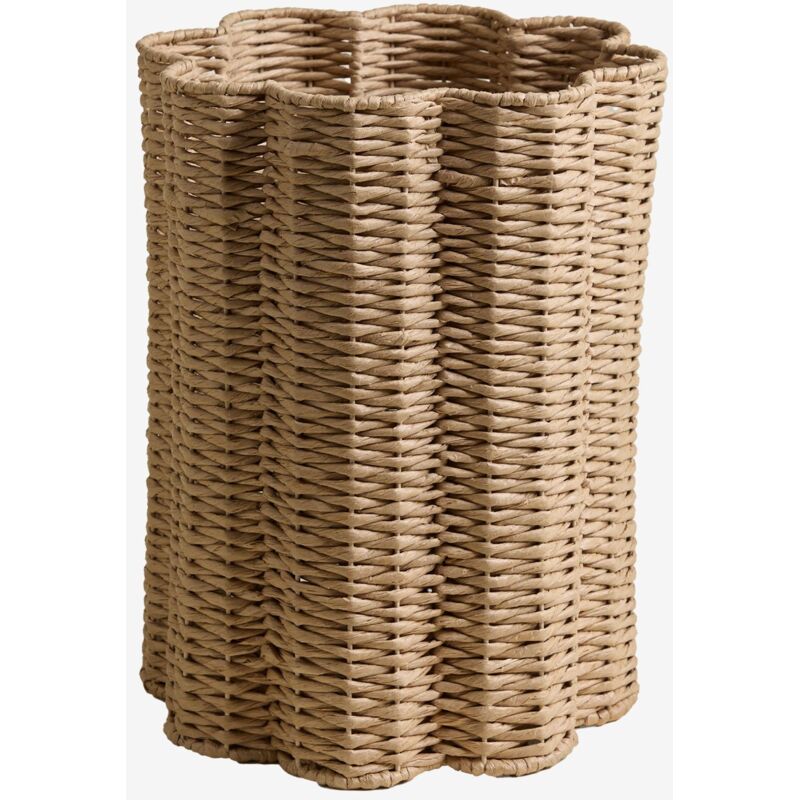 Panier en corde tressée et métal Tadinov SKLUM ↑42 cm
