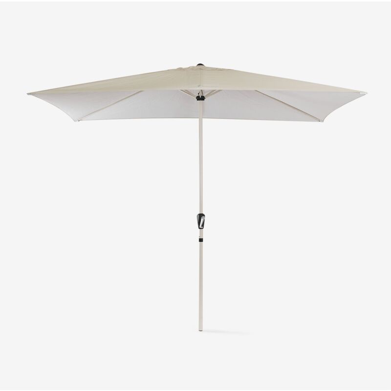 Parasol en tissu et aluminium (200x300 cm) Itzal SKLUM Tapioca Beige