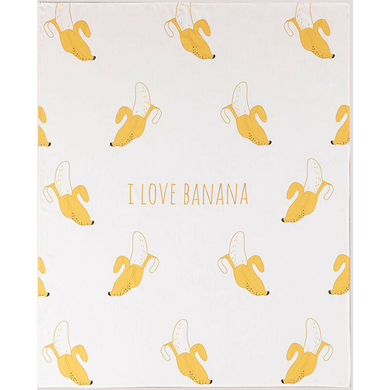 Pareo Telo Mare in cotone Fruitti Cotone - Banana