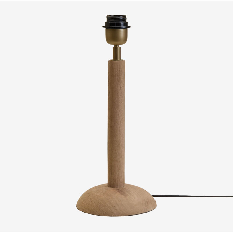 Pied de lampe de table Harry en bois de manguier 30 cm SKLUM