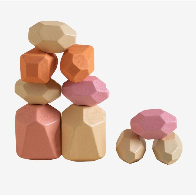 

Piedras de Madera para Apilar Petri Kids SKLUM - Multicolor Fresh