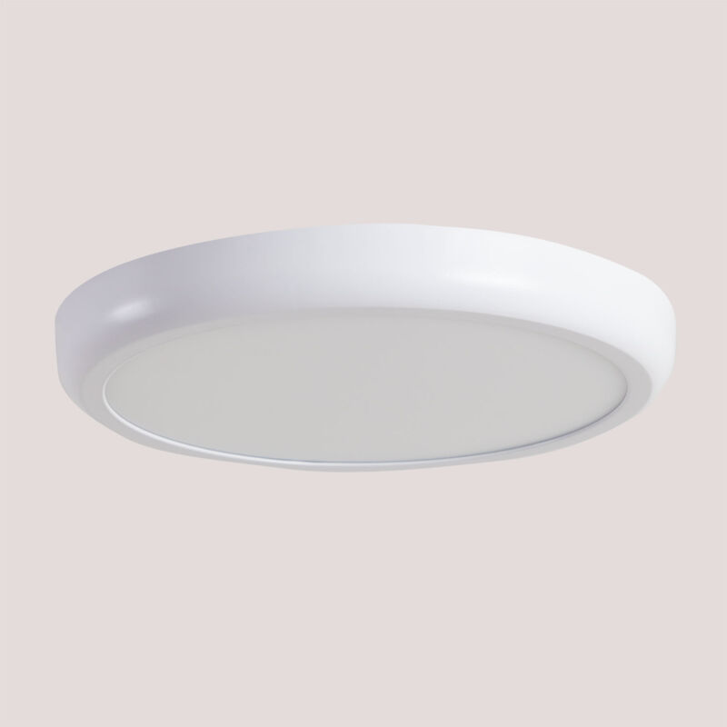 

Plafón LED en Aluminio Tarik Ø30 cm Blanco Frío - Sklum