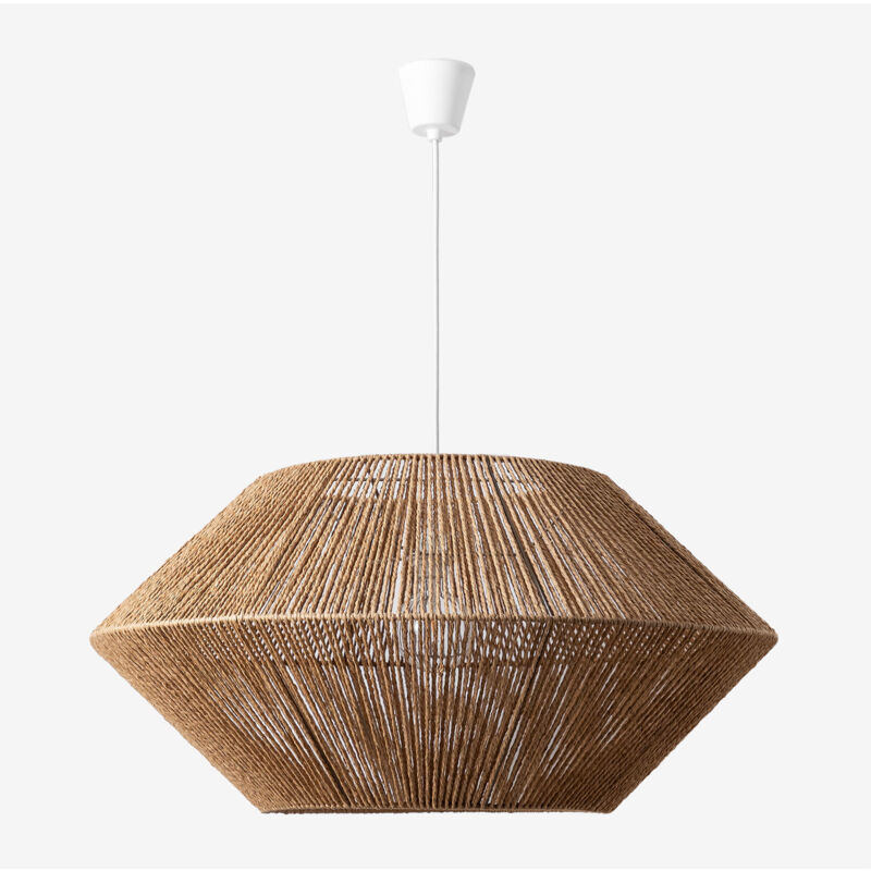 Sklum - Plafonnier d'extérieur en papier tressé Sabar Ø80 cm