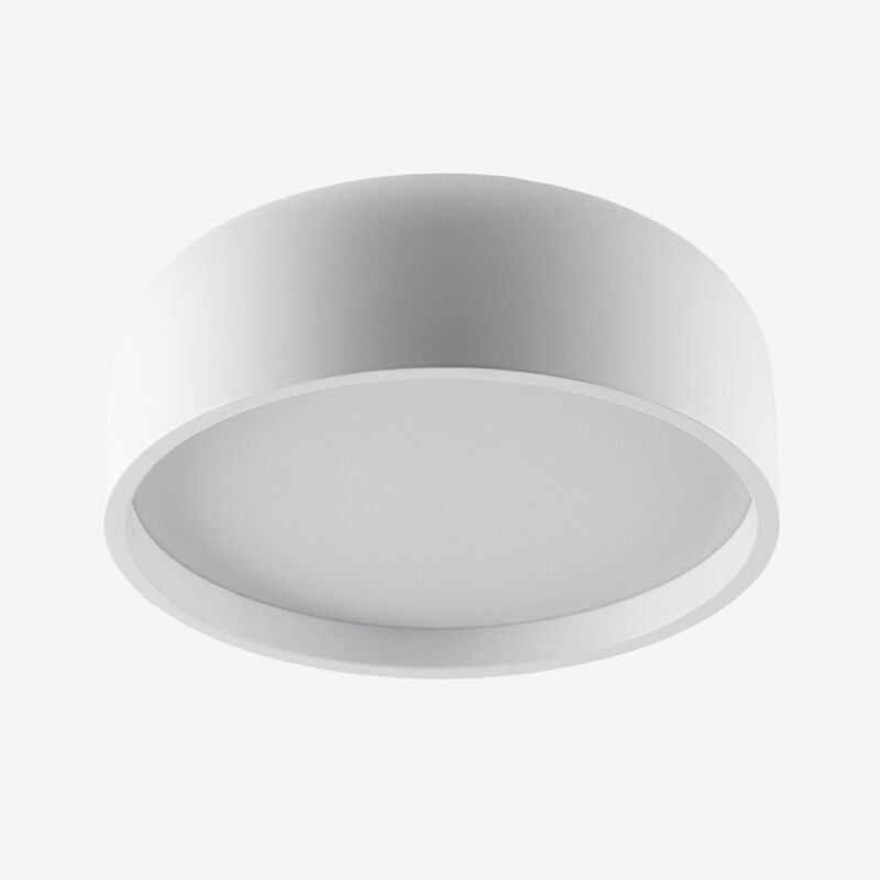 Plafonnier en fer Glatzer Sklum Blanc