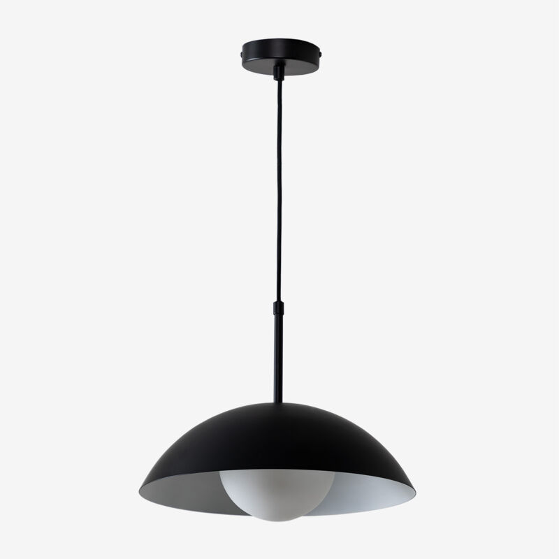 Sklum - Plafonnier en métal Javiane Noir