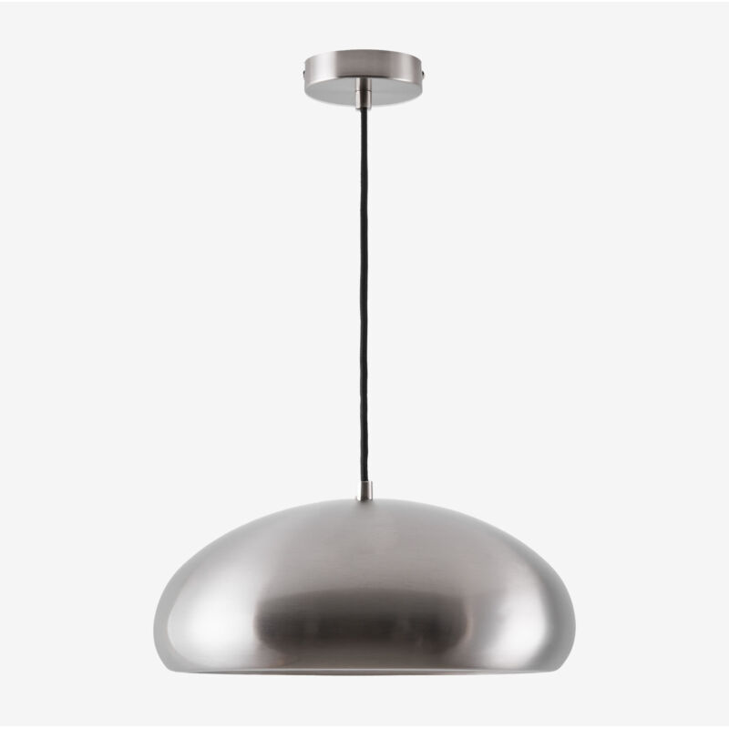 Sklum - Lampe de plafond en métal Hilma Gris Chromé Sklum - Lampe de plafond en métal Hilma Gris Chromé