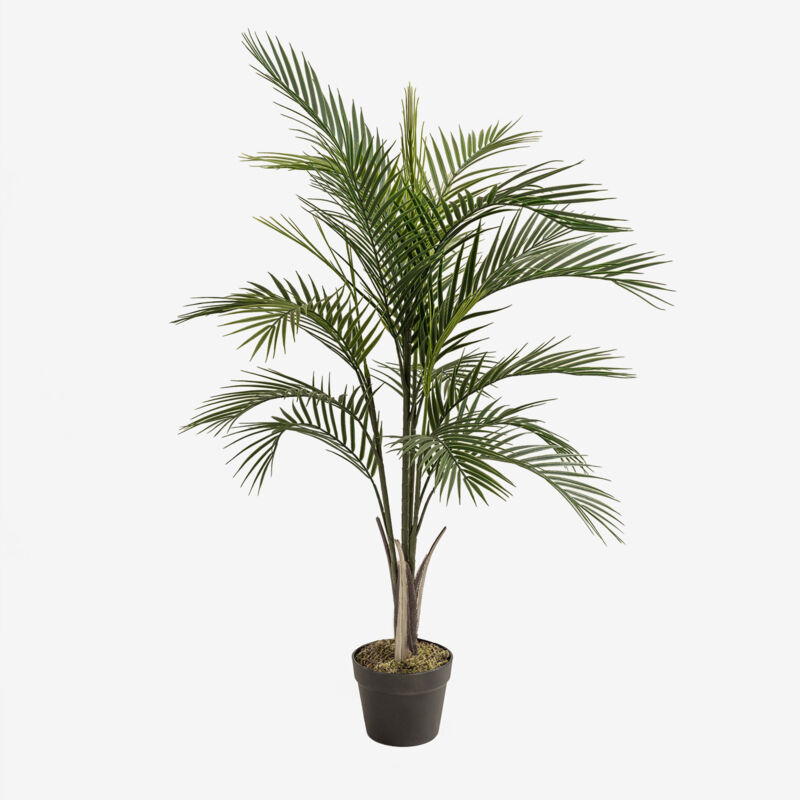 Sklum - Planta Artificielle Décorative Palmera Pigmea 110 cm ↑110 cm