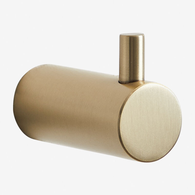 Sklum - Porte-serviettes en acier inoxydable Devon Doré