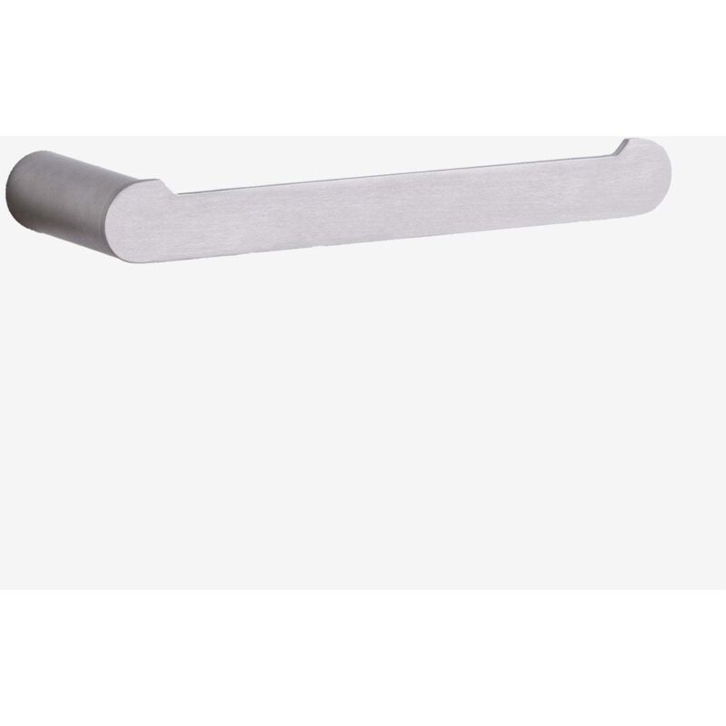 Sklum - Porte-serviettes mural avec barre ↔︎20cm pour salle de bain en acier inoxydable Alameda Gris brossé