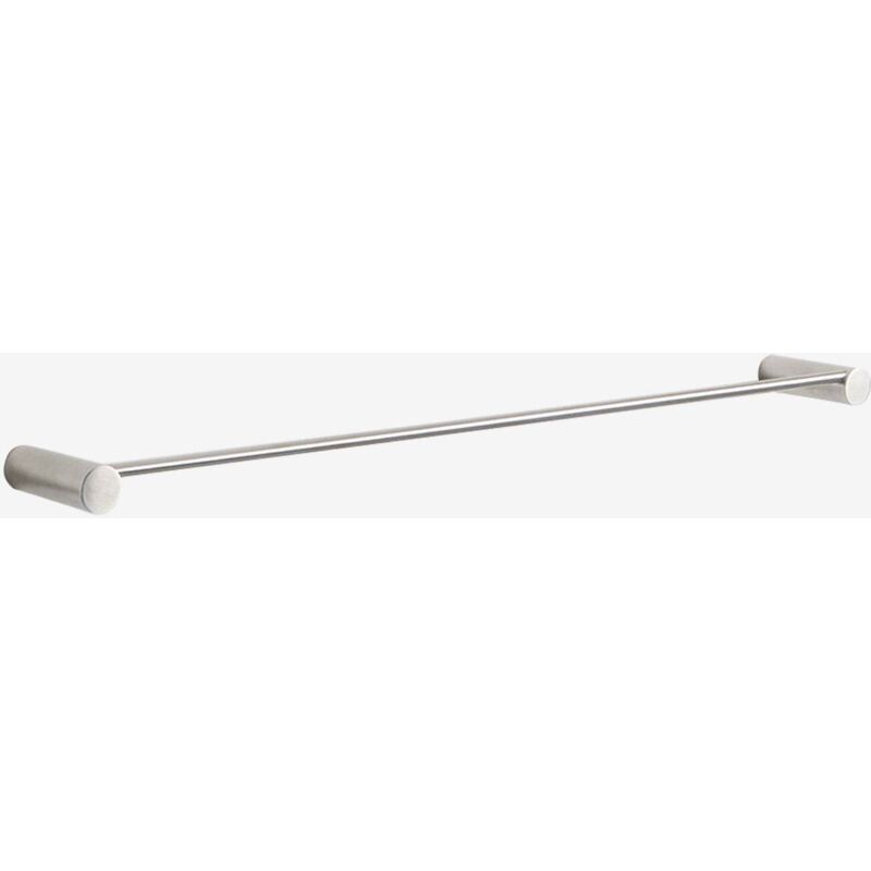 Sklum - Porte-serviettes mural Devon en acier inoxydable avec barre (↔︎60 cm) Gris brossé